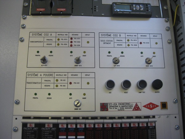 Hassi Messaoud Sonatrach DP turbocompressor revamping Unit R200 OMP5 control panel