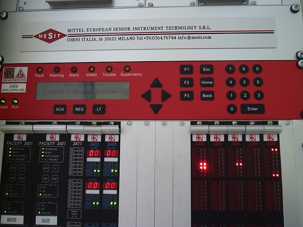 Oil Pumping Station Beni Mansour Sonatrach control panel